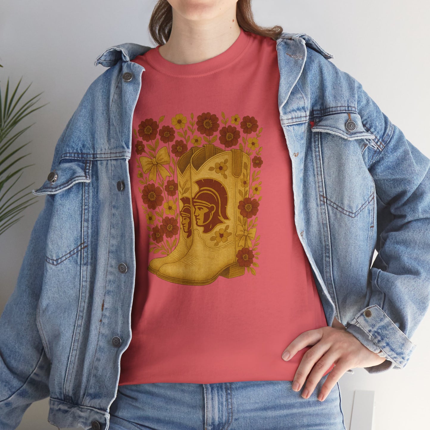 Trojans Cowboy Boot Tee