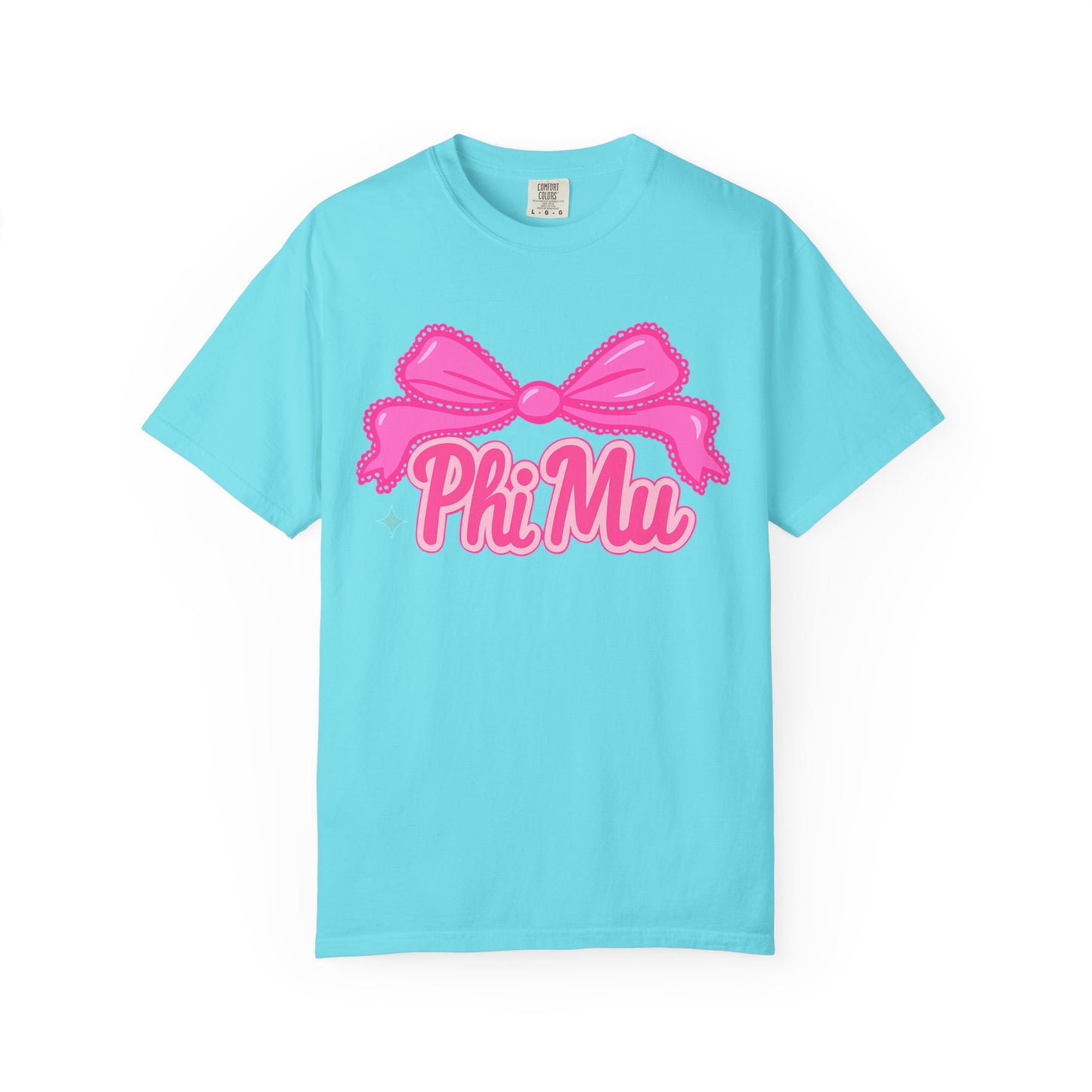 PhiMu Bow Pink Sorority T-Shirt