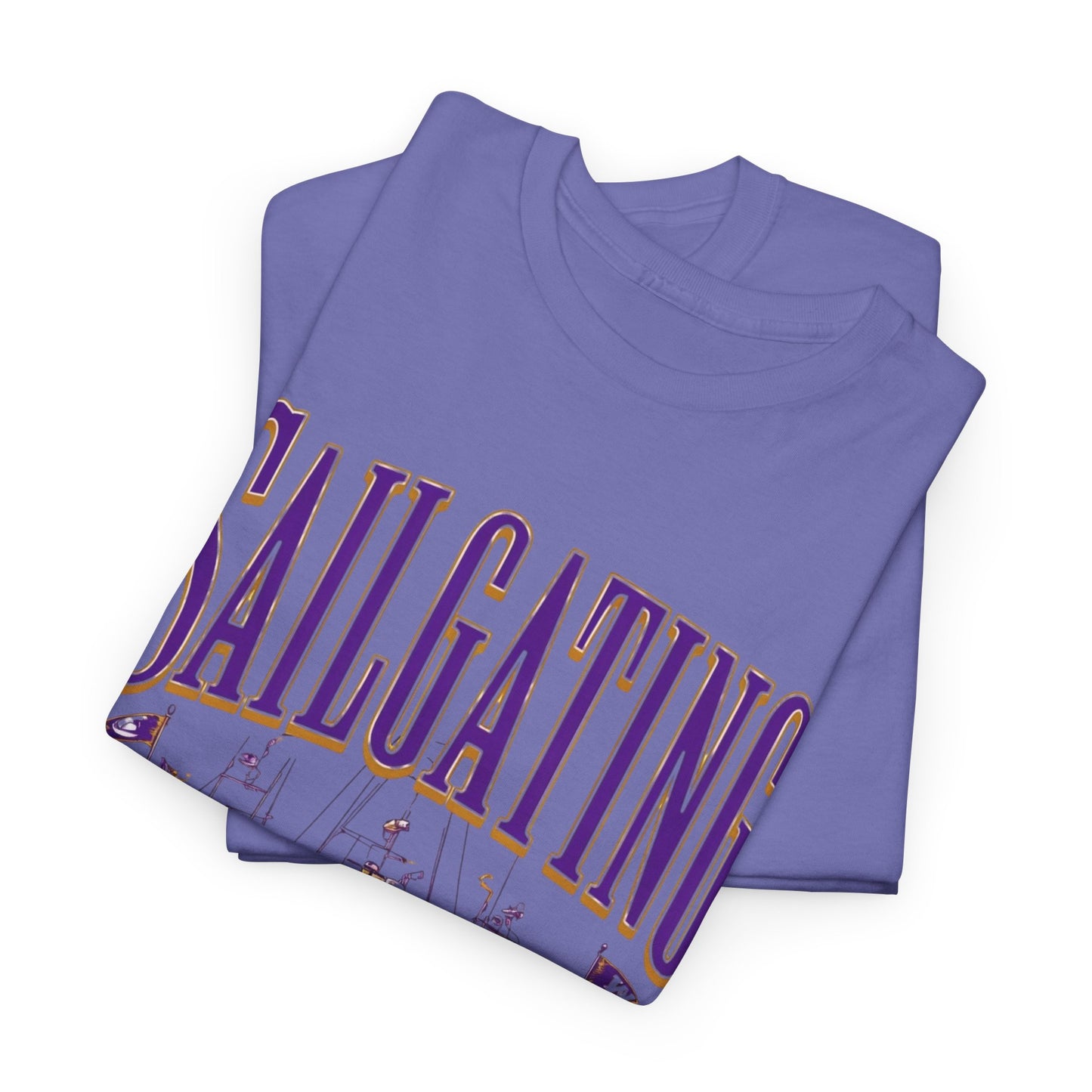 Sailgating Tee - Washington Huskies Unisex Heavy Cotton Shirt
