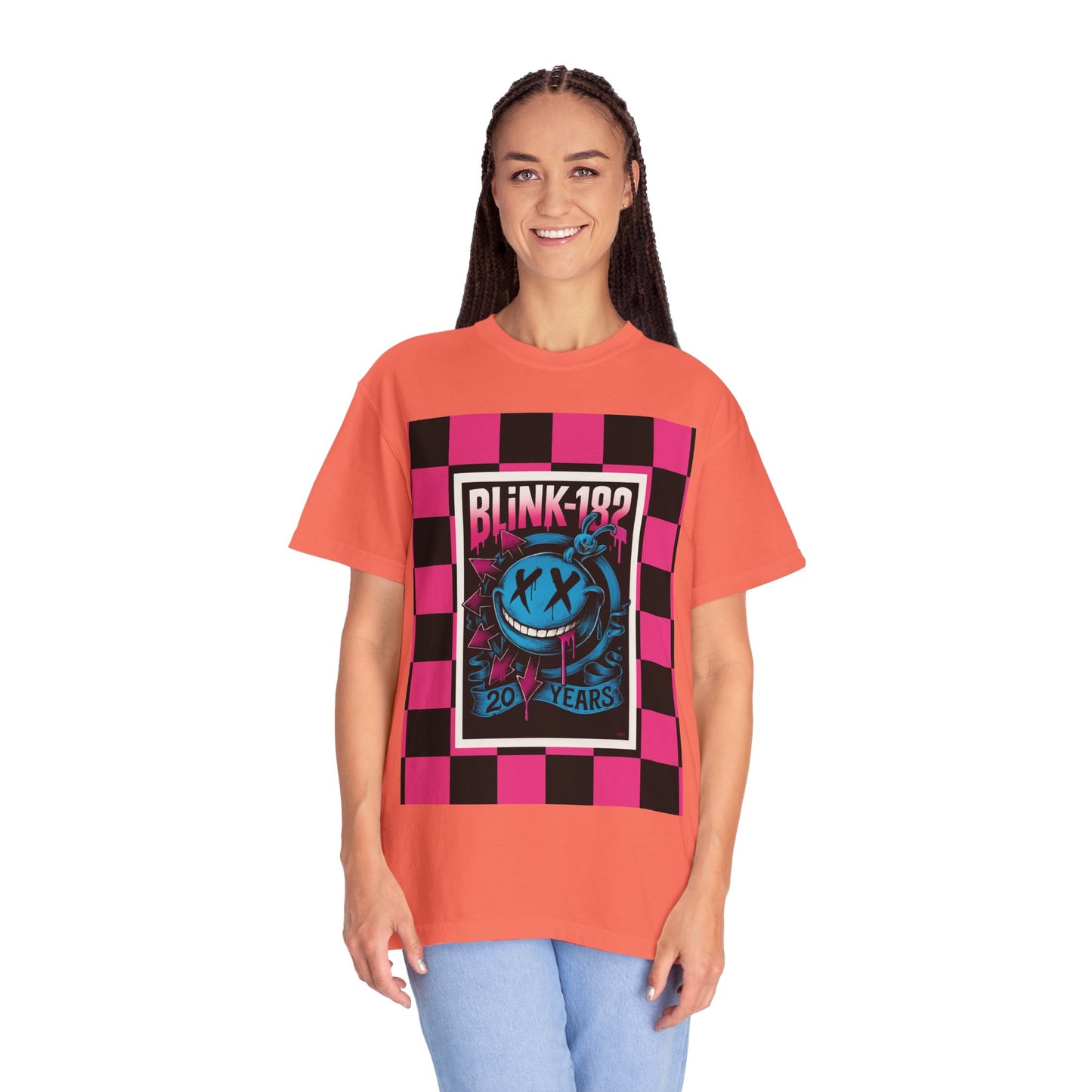 Blink-182 20 Years Unisex T-shirt, Music Tee, Vintage Graphic Shirt, Band Merch, Festival Wear, Concert Outfit