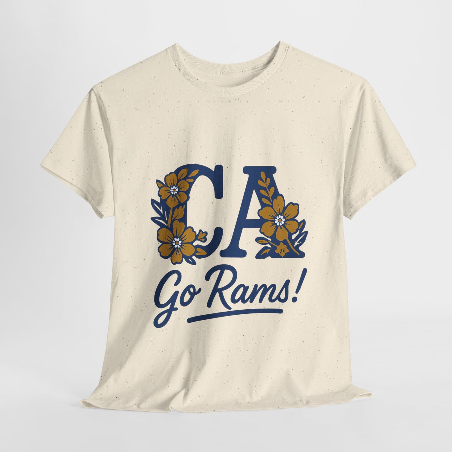 CA Rams Floral Tee