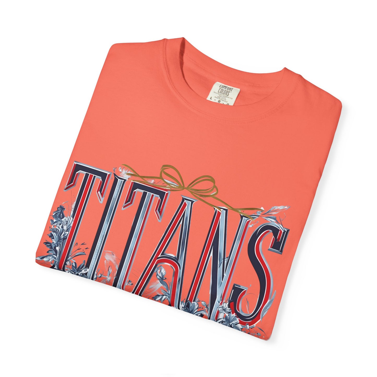 Floral Titans Garment-Dyed T-Shirt