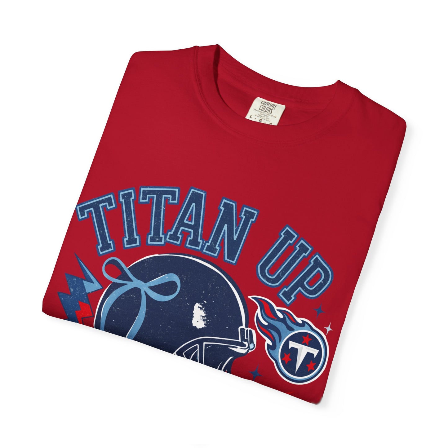 titan up tennessee Unisex Football Tee, Titan Up Shirt for Game Day, Casual Sportswear, Tailgating Apparel, Gift for Fans, Team Spirit Top