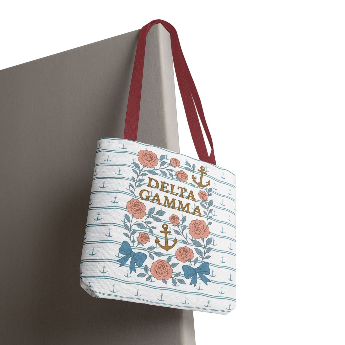 Floral Tote Bag - Delta Gamma Sisterhood Gift