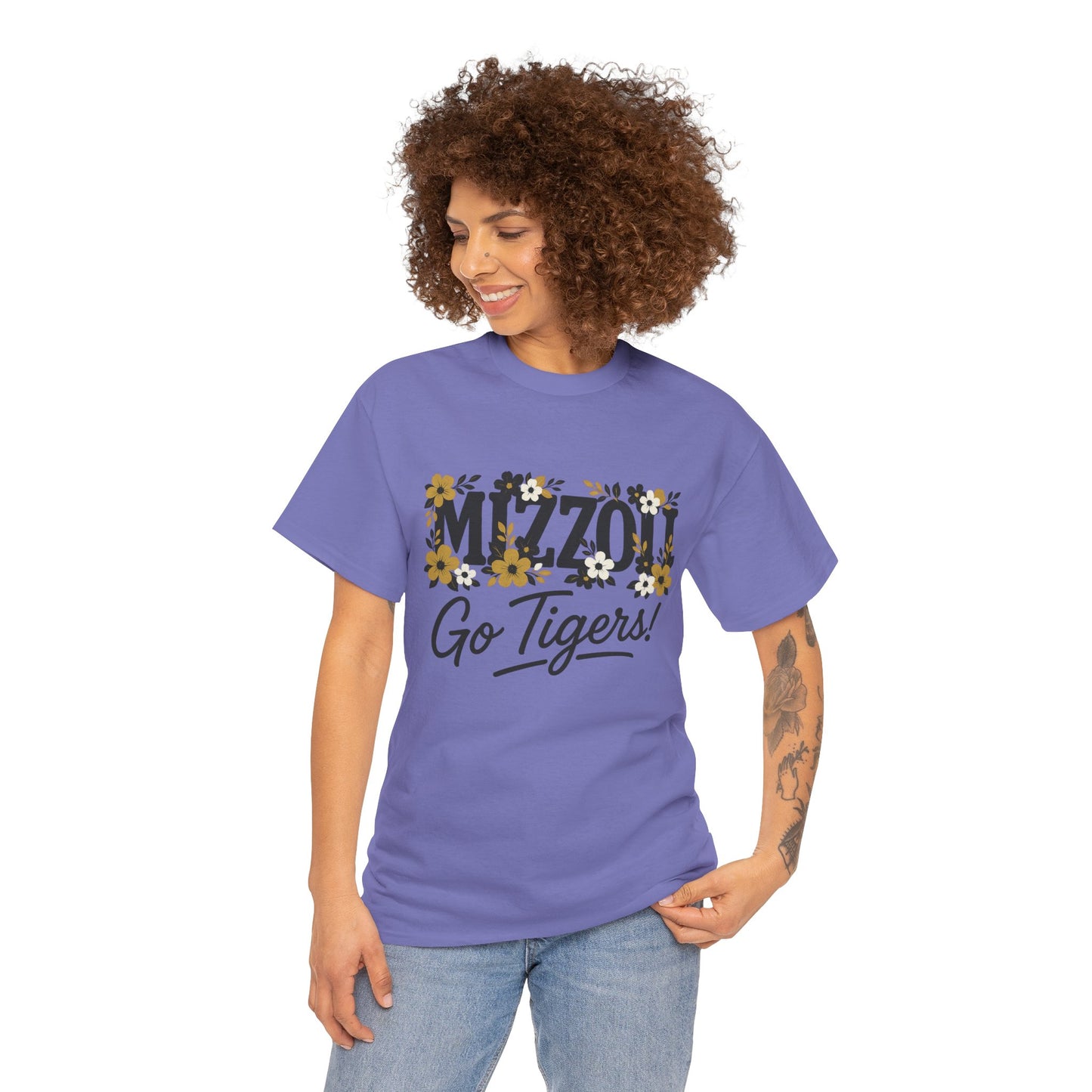 MO Go Tigers Unisex Tee | School Spirit Shirt