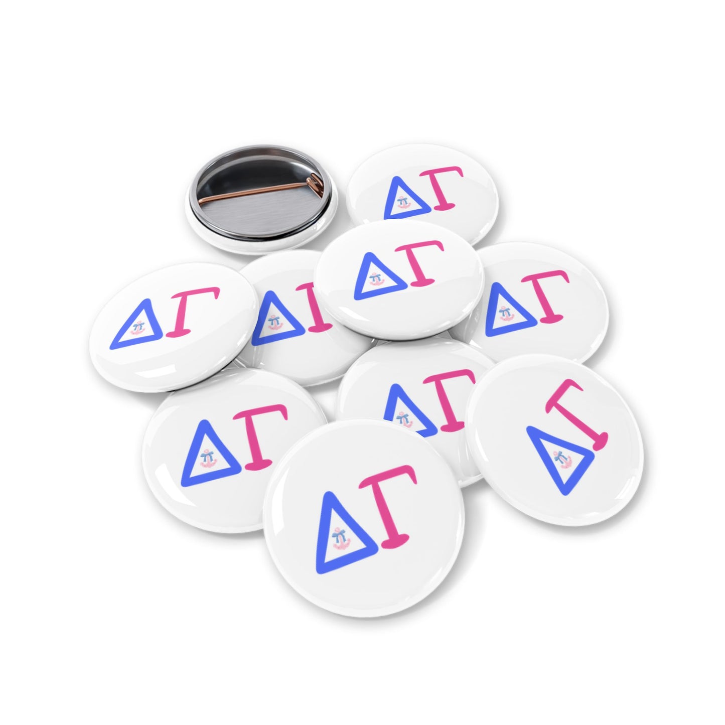 DG Round Pins - Customizable Button Badges, Trendy Accessories for Jackets, Party Favors, Gift Ideas, Fun Emblems