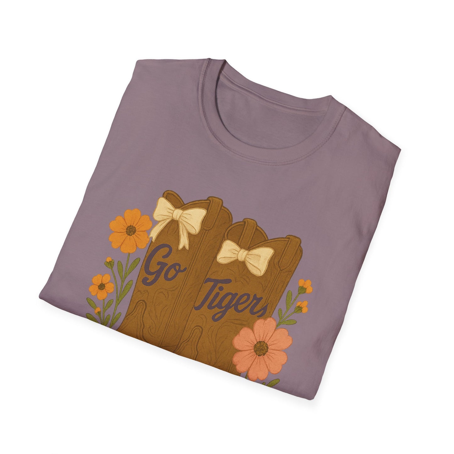 SC Tigers Country Boots Unisex T-Shirt | Cute Southern Style Tee, Go Tiger Shirt, Perfect for Game Day, Clemson Game Day, Graduation Gift, College Student Gift