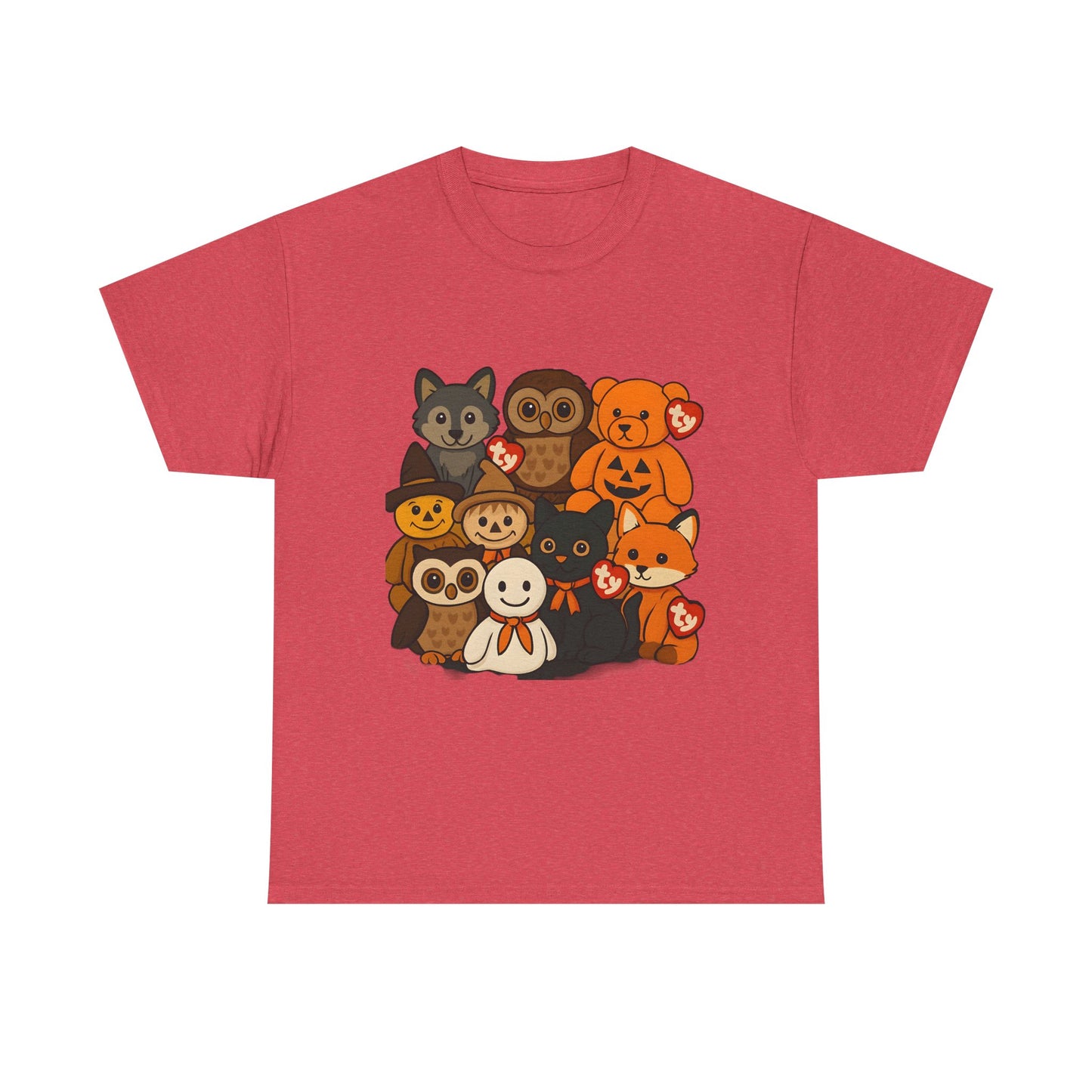 Halloween Unisex Tee - Ty Beanie Babies Design
