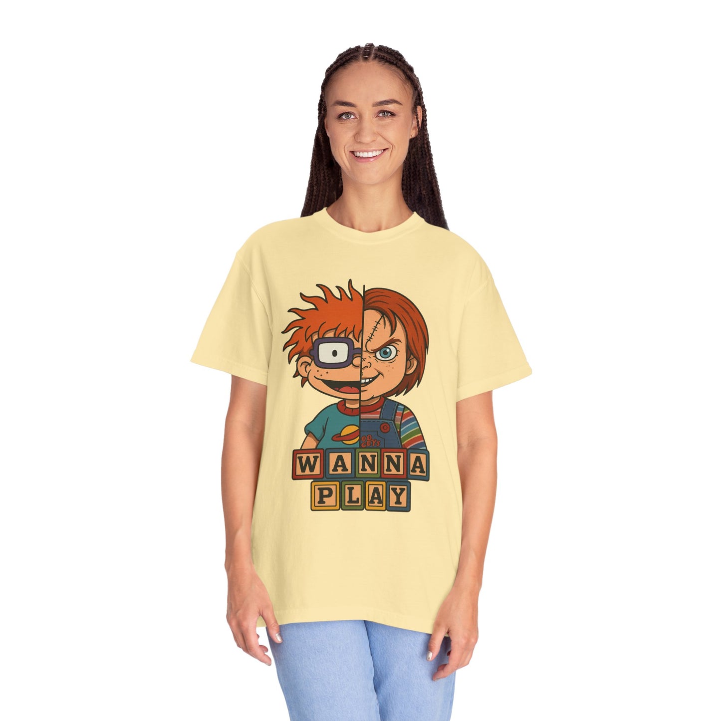 Two Faced Halloween Chucky-Inspired Unisex T-Shirt