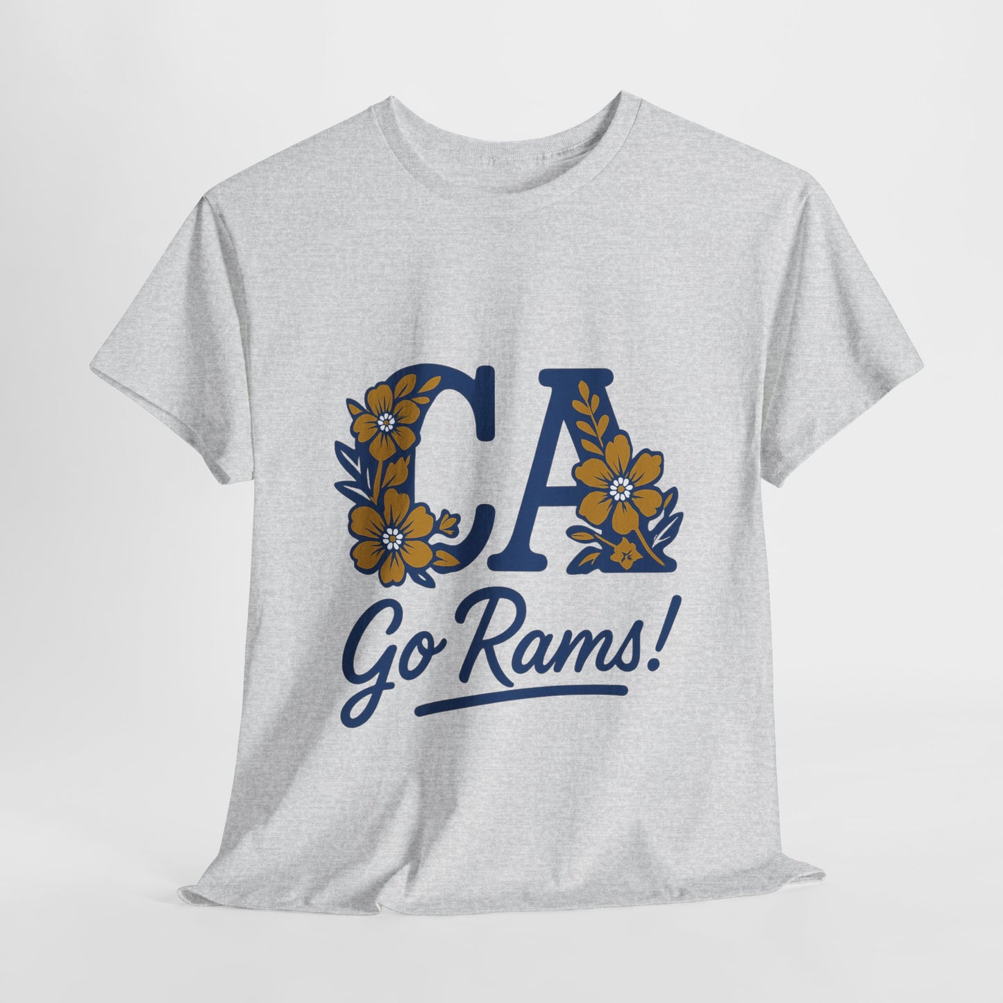 CA Rams Floral Tee