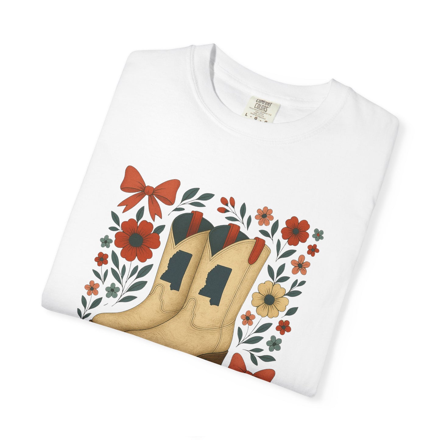 Mississippi Coquette Bow Unisex Tee - Ole Miss Fan Gift