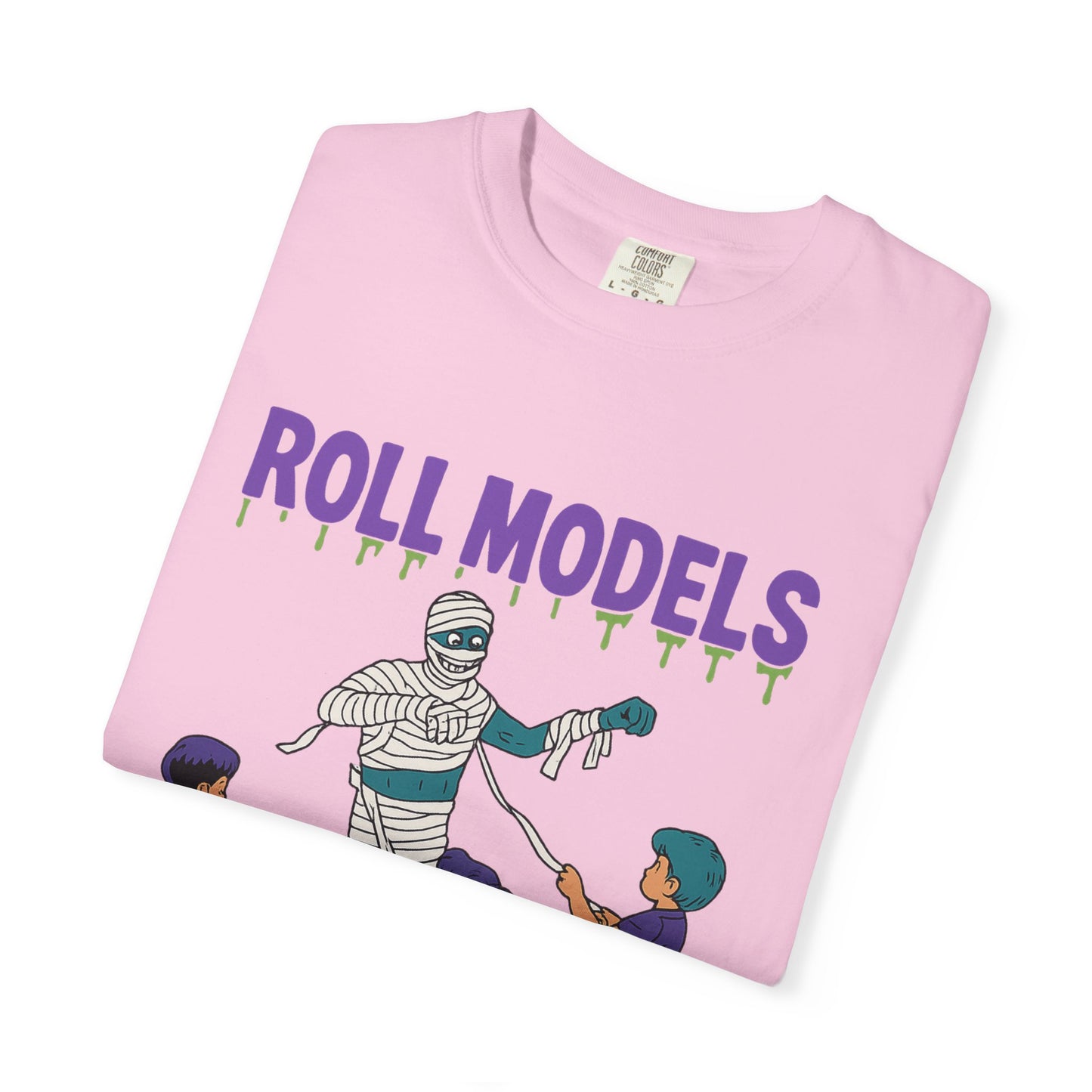 Mummy Roll Models T-Shirt, Cute Halloween Shirt, Kids Costume Tee, Family Fun Outfit, Retro Graphic Top, Vintage Style Tee