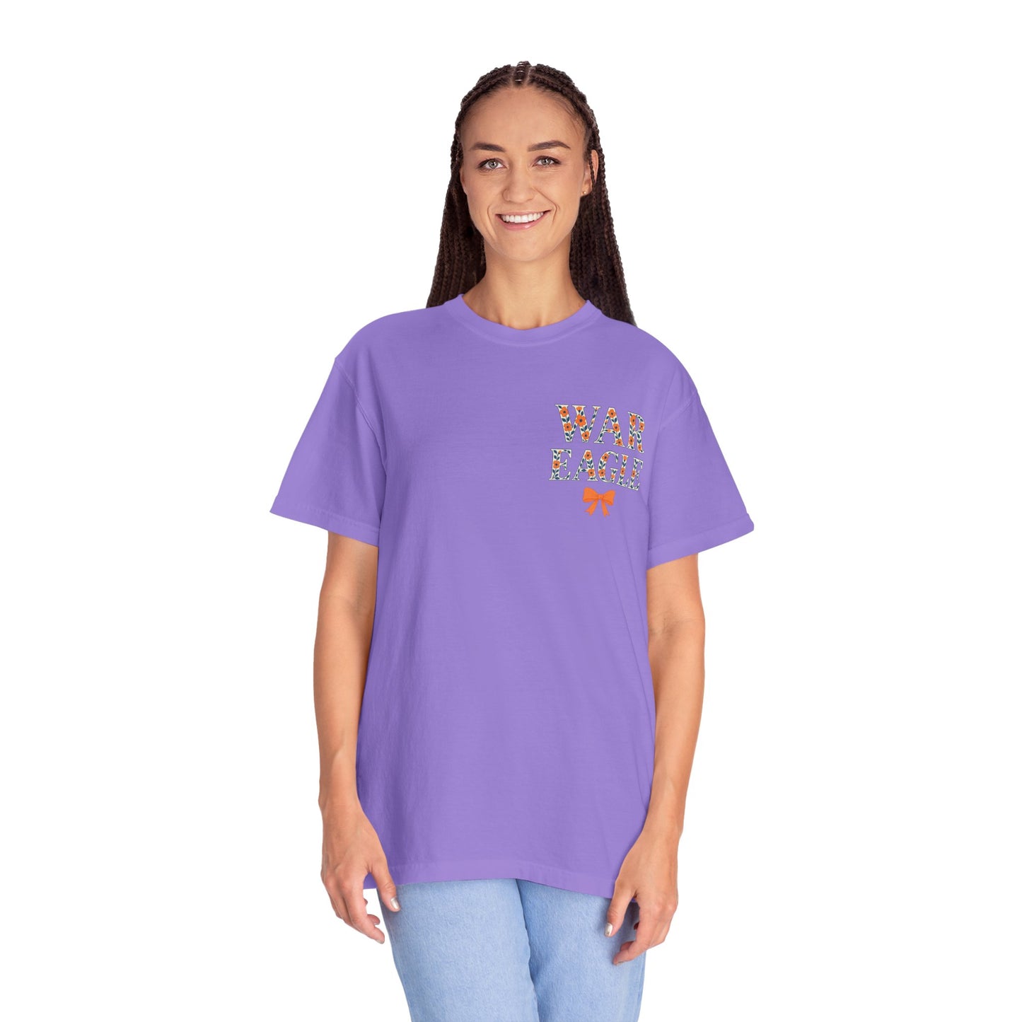 War Eagle Tiger Walk Unisex T-Shirt, Casual Tee, College Apparel, Game Day Shirt, Sports Fan Gear, Gift for Auburn Fans
