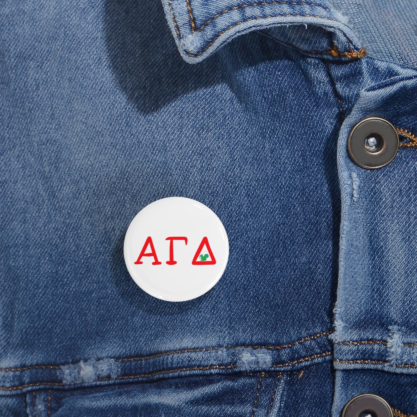 AGD Cute Round Pins for Personalization, Customizable Lapel Pins for Events, Fashion Accessories, Badge Gifts