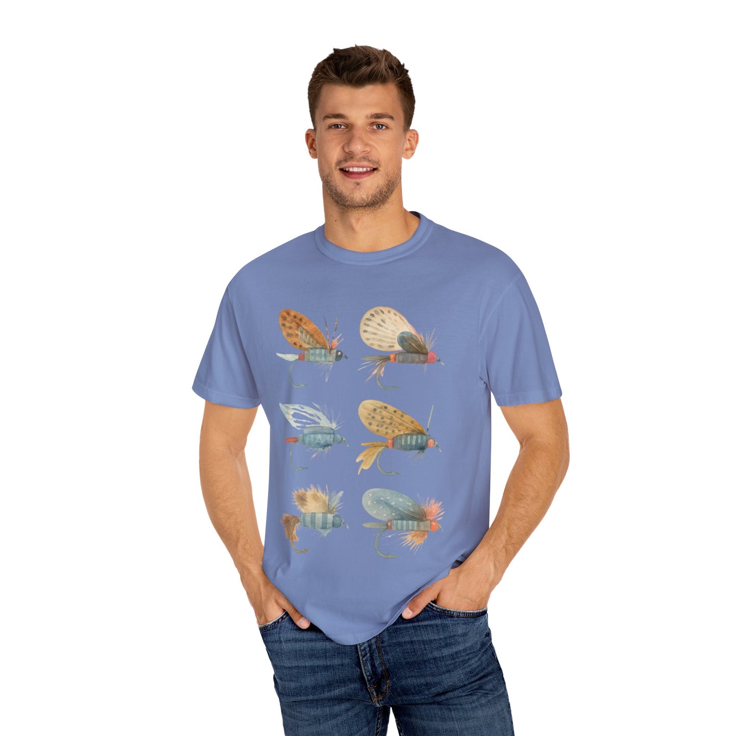 Fly Fishing T-Shirt | Nature Lover Gift | Comfort Colors Tee