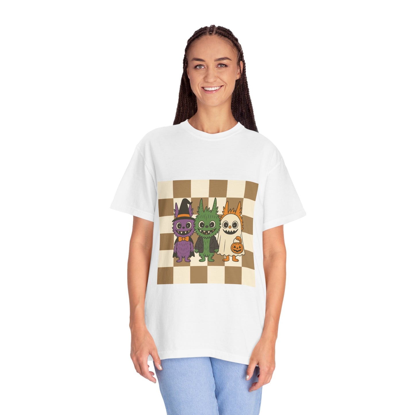 Cute Halloween Monster T-Shirt, Spooky Graphic Tee, Fall Apparel, Unisex Shirt, Trick or Treat, Halloween Party Outfit