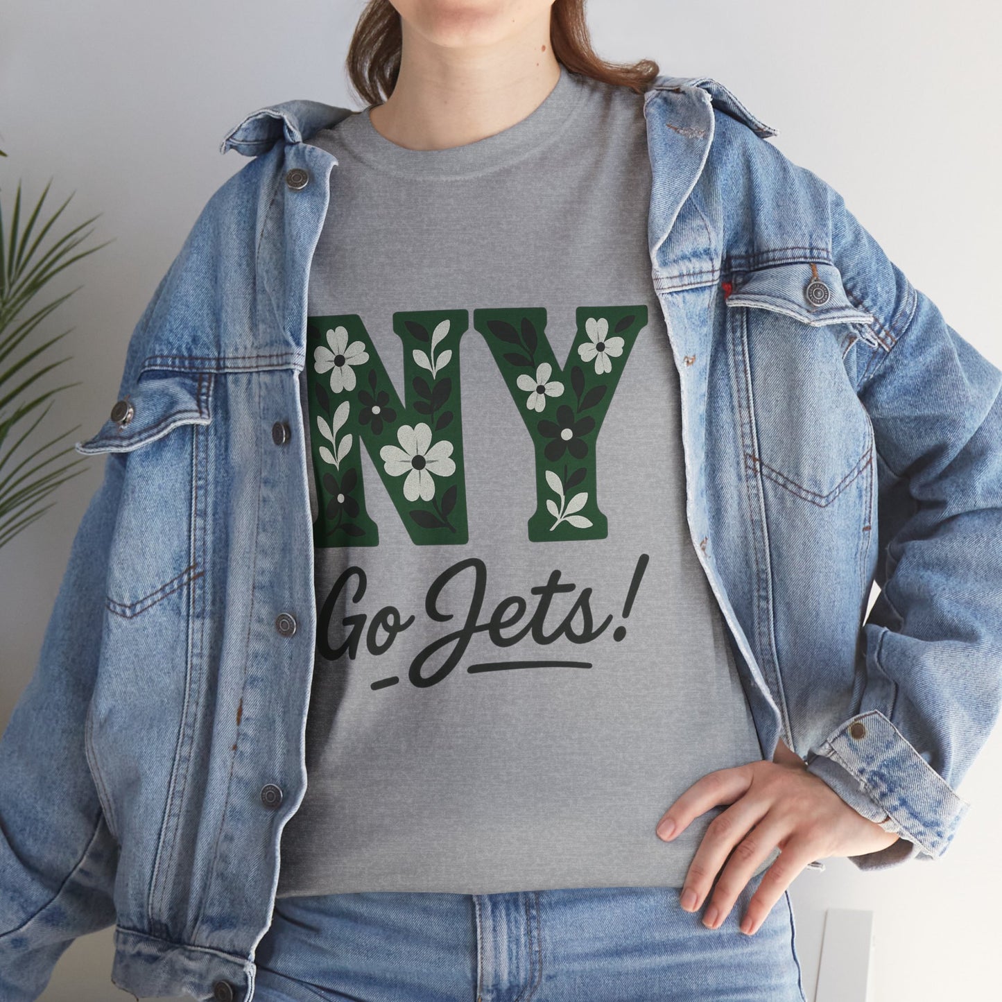 NY Go Jets Unisex Tee | Game Day Sports Fan Apparel