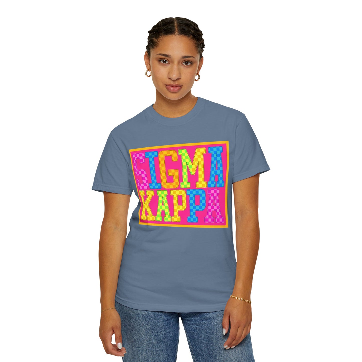 Colorful Sigma Kappa T-Shirt | Sorority Apparel