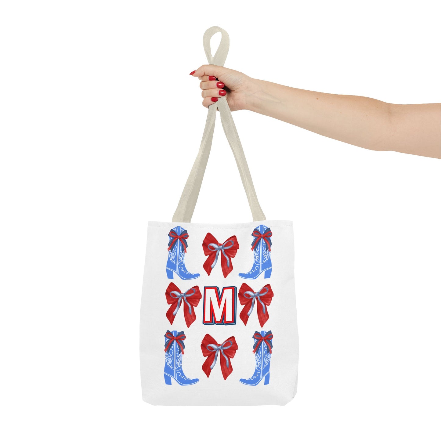 Mississippi Coquette Tote Bag, Personalized Tote, Mississippi Fan Gift, Ole Miss, Hotty Toddy, College Student Gift, Graduation Gift