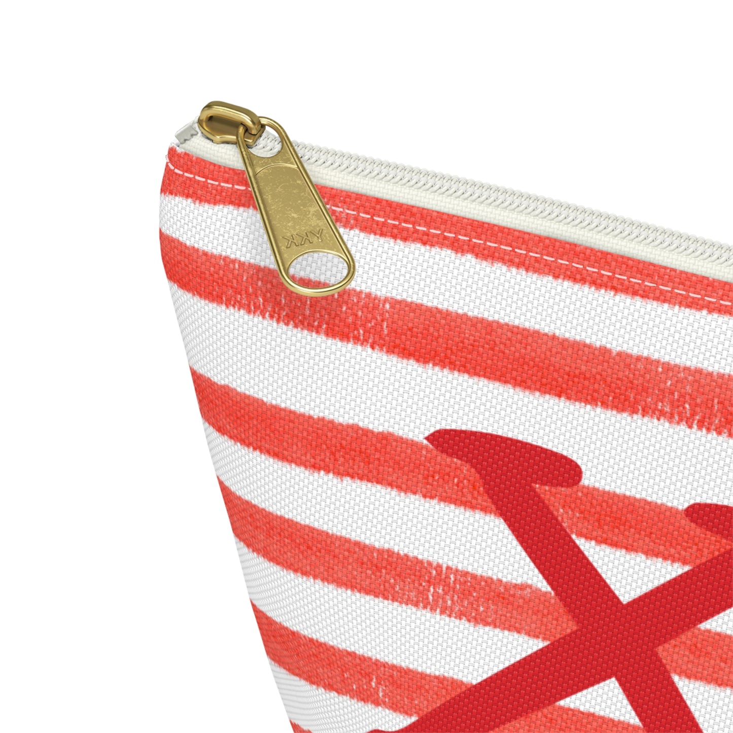 Chi Omega Charming Owl Accessory Pouch, Makeup Bag, Gift for Her, Zodiac Lover, Cute Organizer, Striped Cosmetic Pouch