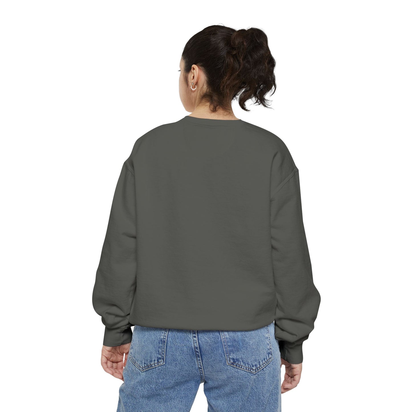 AlphaChi Garment-Dyed Sweatshirt, Sorority Sweatshirt, Personalized Gift, College Apparel, Comfortable Crewneck, Trendy Fashion