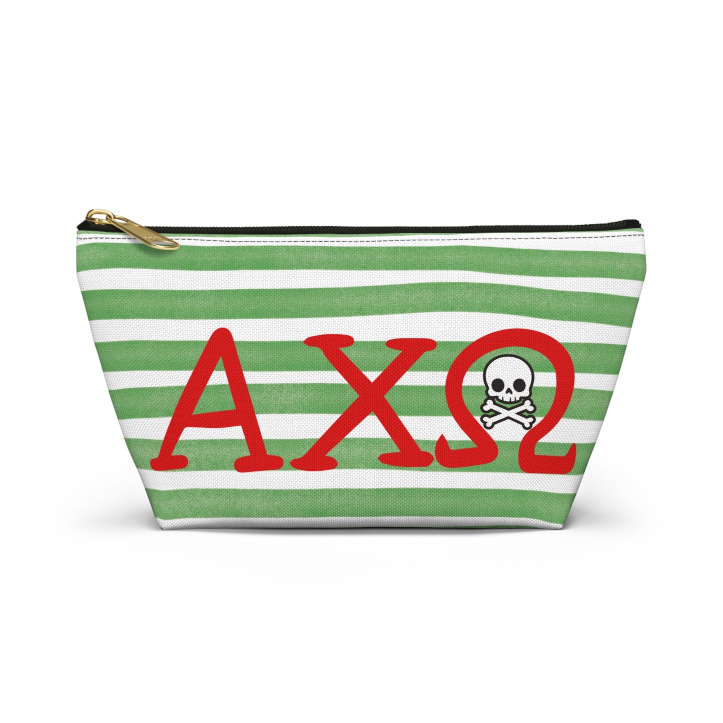 Alpha Chi Omega Stylish Accessory Pouch, Perfect for School, Travel, Organization, Gift for Friends, Makeup Bag, Pencil Case