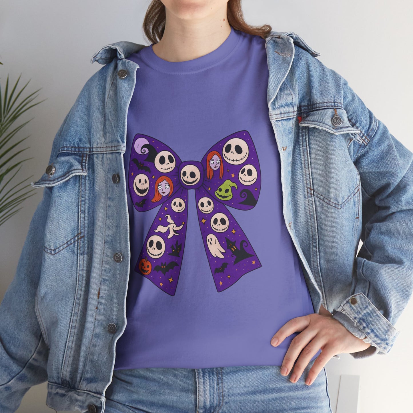 Halloween Themed Unisex Tee, Spooky T-Shirt, Cute Graphic Shirt, Gift for Halloween Lovers, Festive Casual Wear