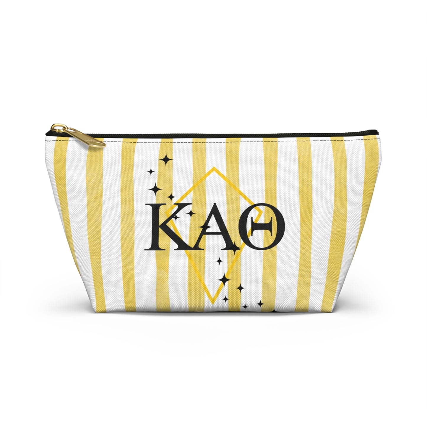 Kappa Alpha Theta Chic Accessory Pouch for Everyday Essentials, Personalized Makeup Bag, Travel Organizing Case, Gifts for Her, Stylish Storage Solution