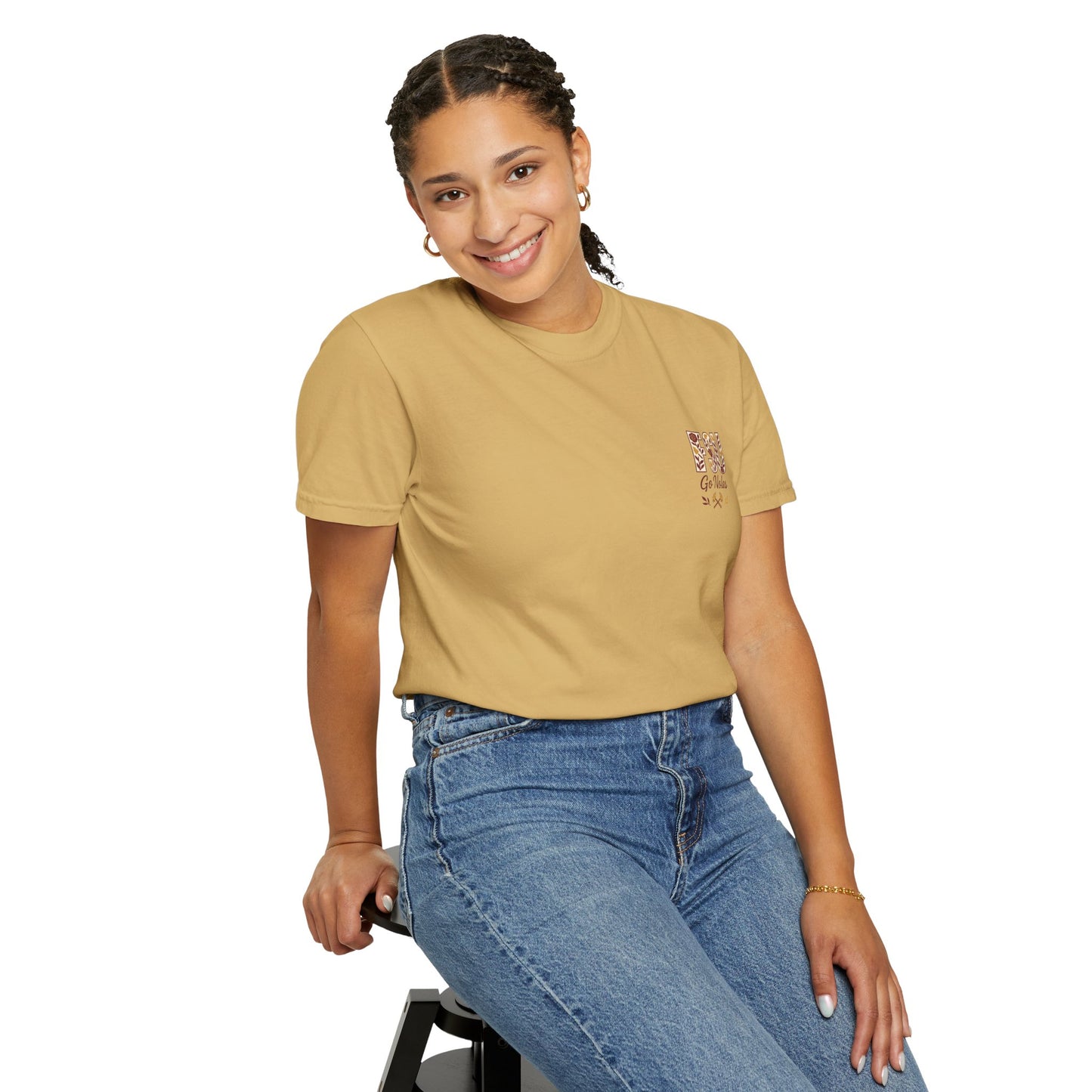 Tomahawk Nation T-Shirt, Unisex College Football Tees, Garment-Dyed Fan Apparel, Go Noles Spirit Wear, Game Day Outfit