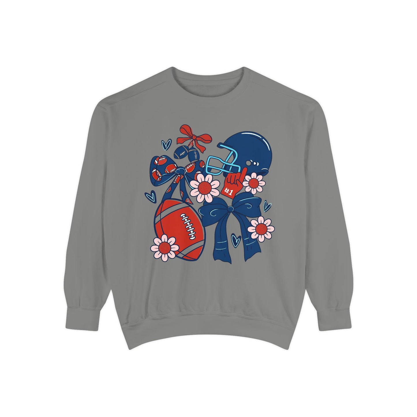Football Game Day Unisex Sweatshirt - Comfort Colors