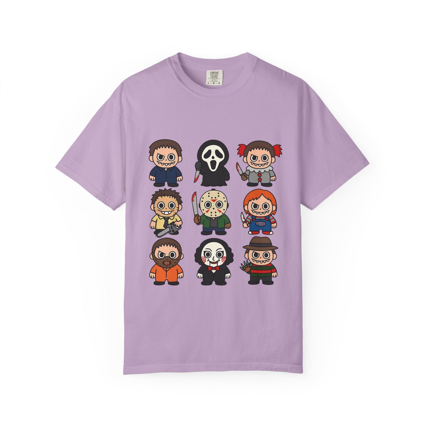 Pop Culture Horror Character T-Shirt, Unisex Tee, Halloween Tee, Horror Movie Merch, Funny Graphic Shirt, Gift for Horror Fans