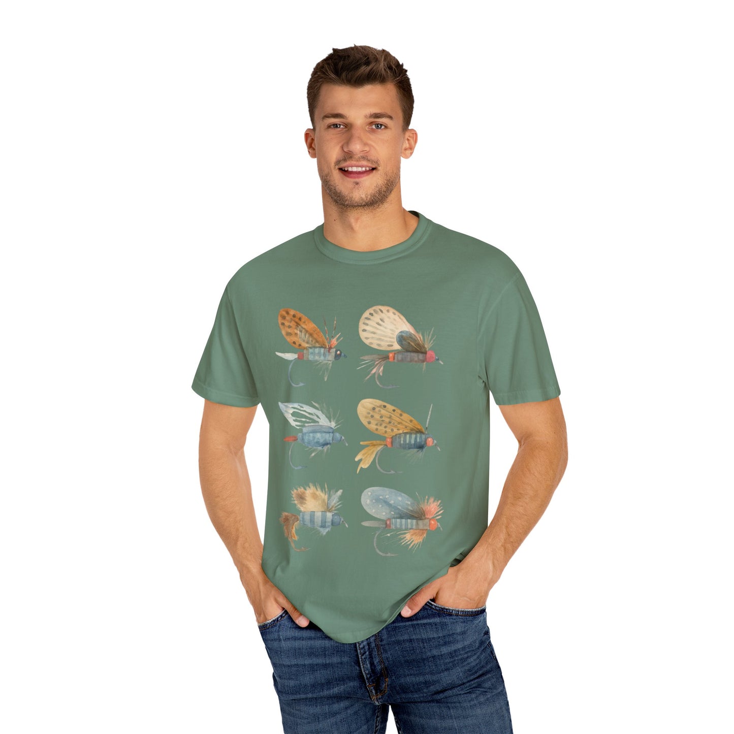 Fly Fishing T-Shirt | Nature Lover Gift | Comfort Colors Tee