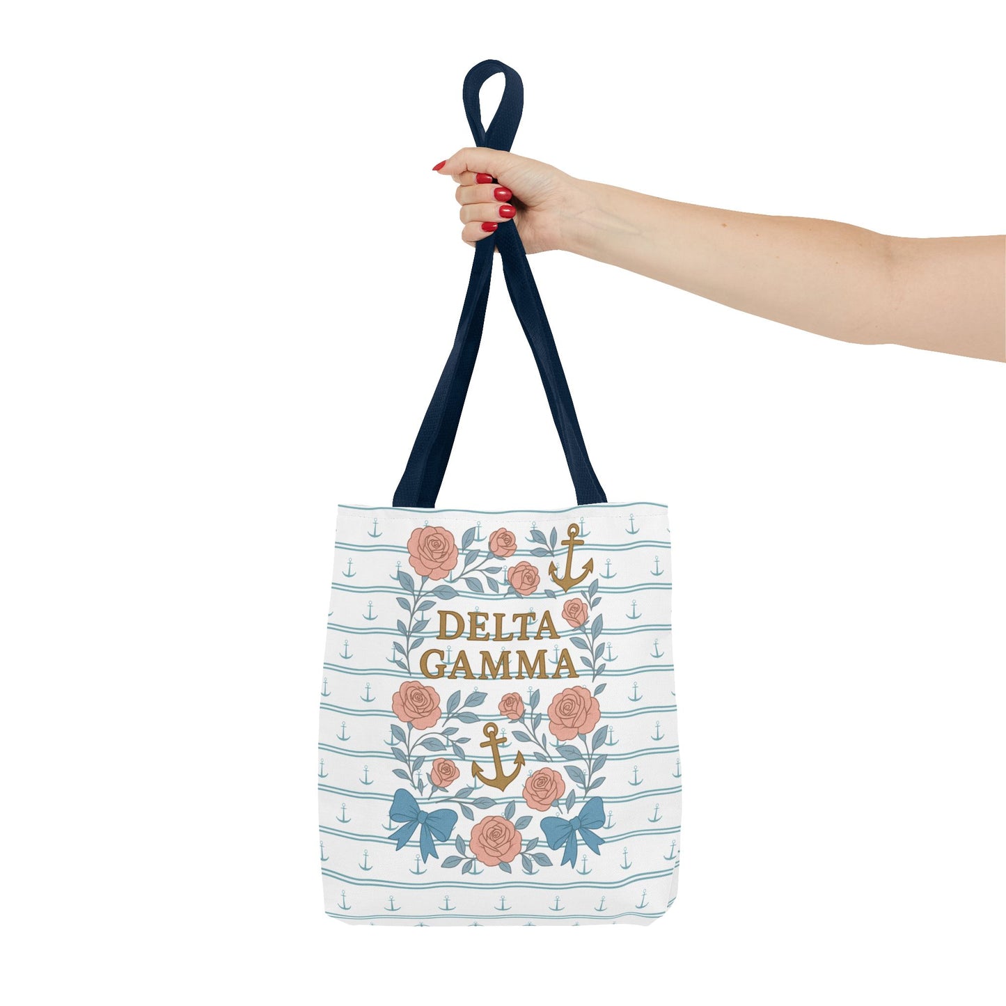 Floral Tote Bag - Delta Gamma Sisterhood Gift