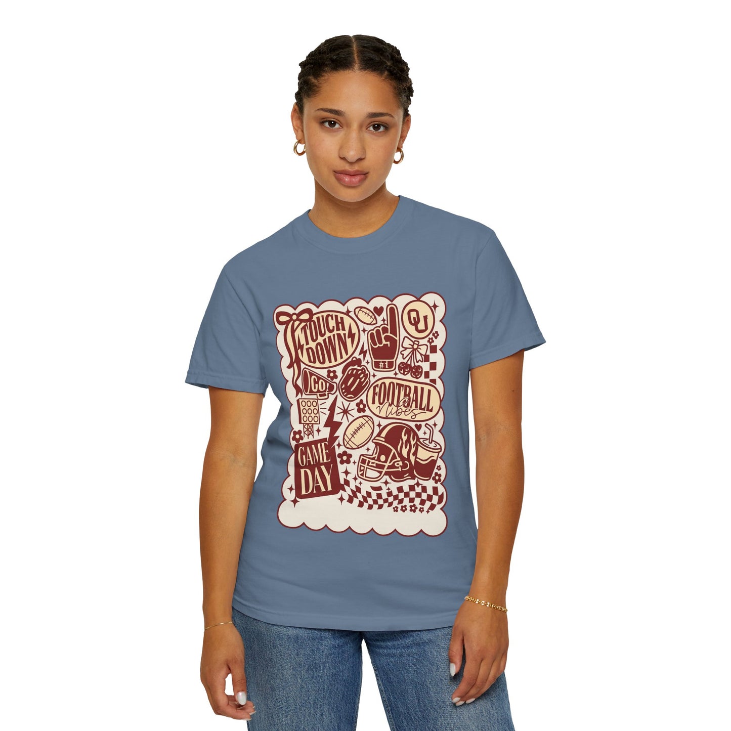 Touchdown Game Day Unisex T-shirt - Football Lover Tee, OkU Celebration