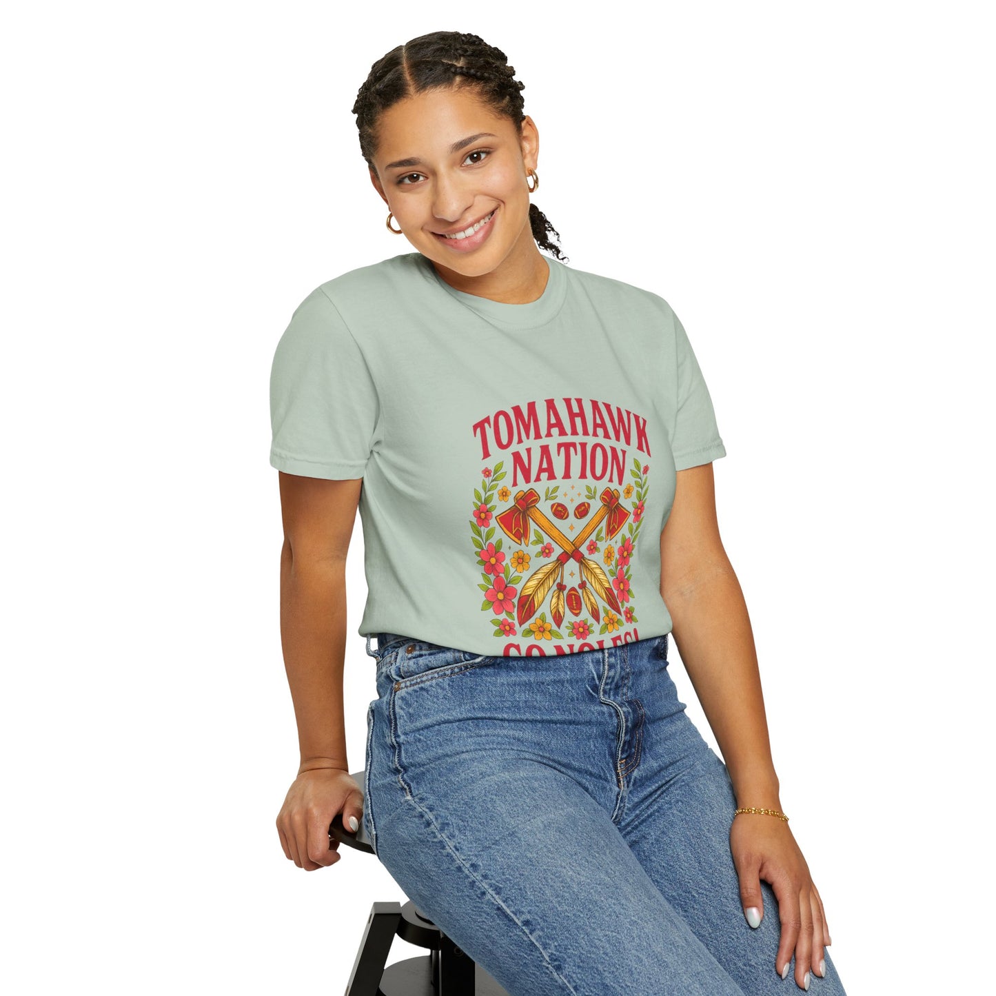 Tomahawk Nation Unisex T-shirt | Go Noles Vintage Style Tee, Perfect for Game Day, College Spirit Wear, Football Fans, Sports Apparel