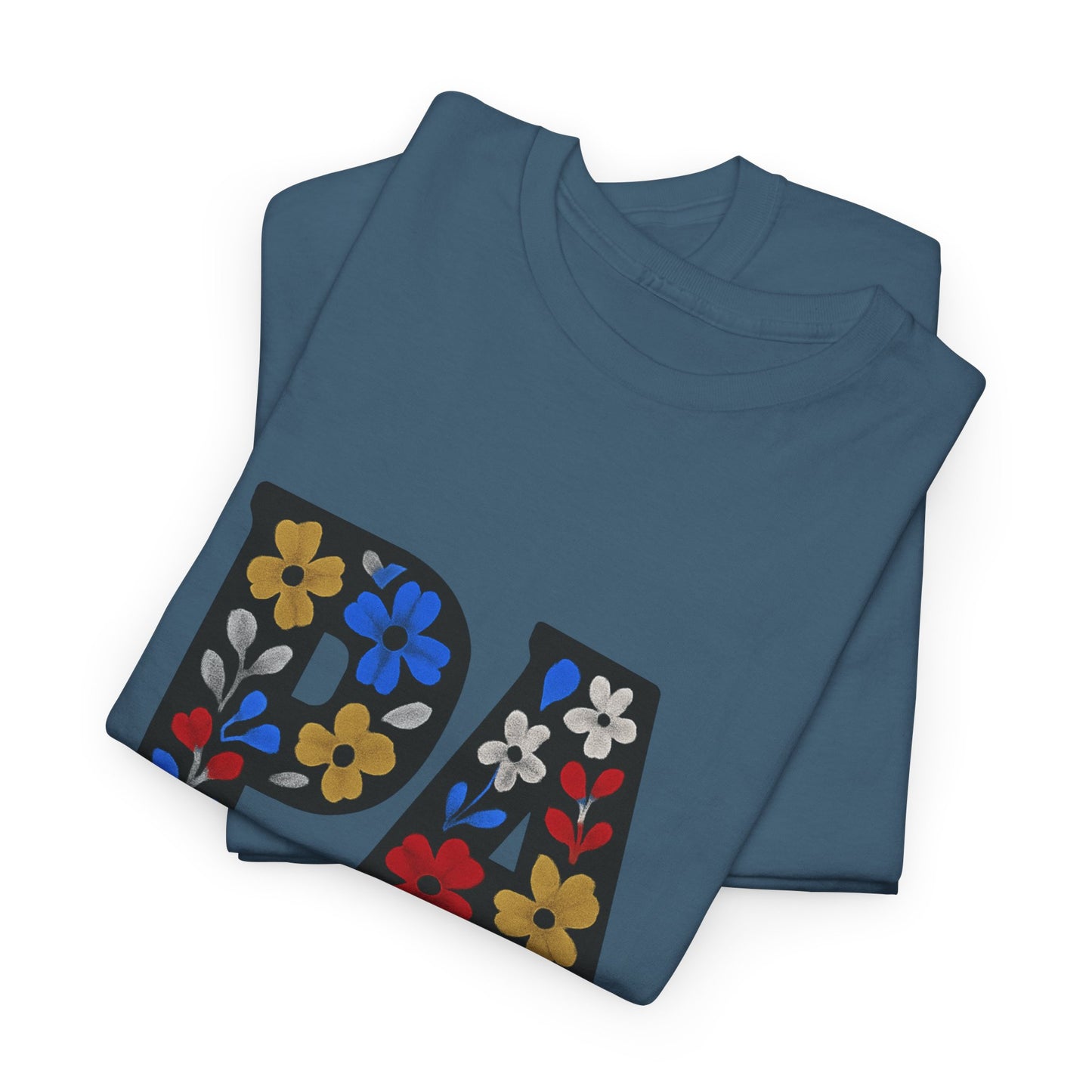Sports Fan Tee - Floral PA Go Steelers Unisex Heavy Cotton Tee