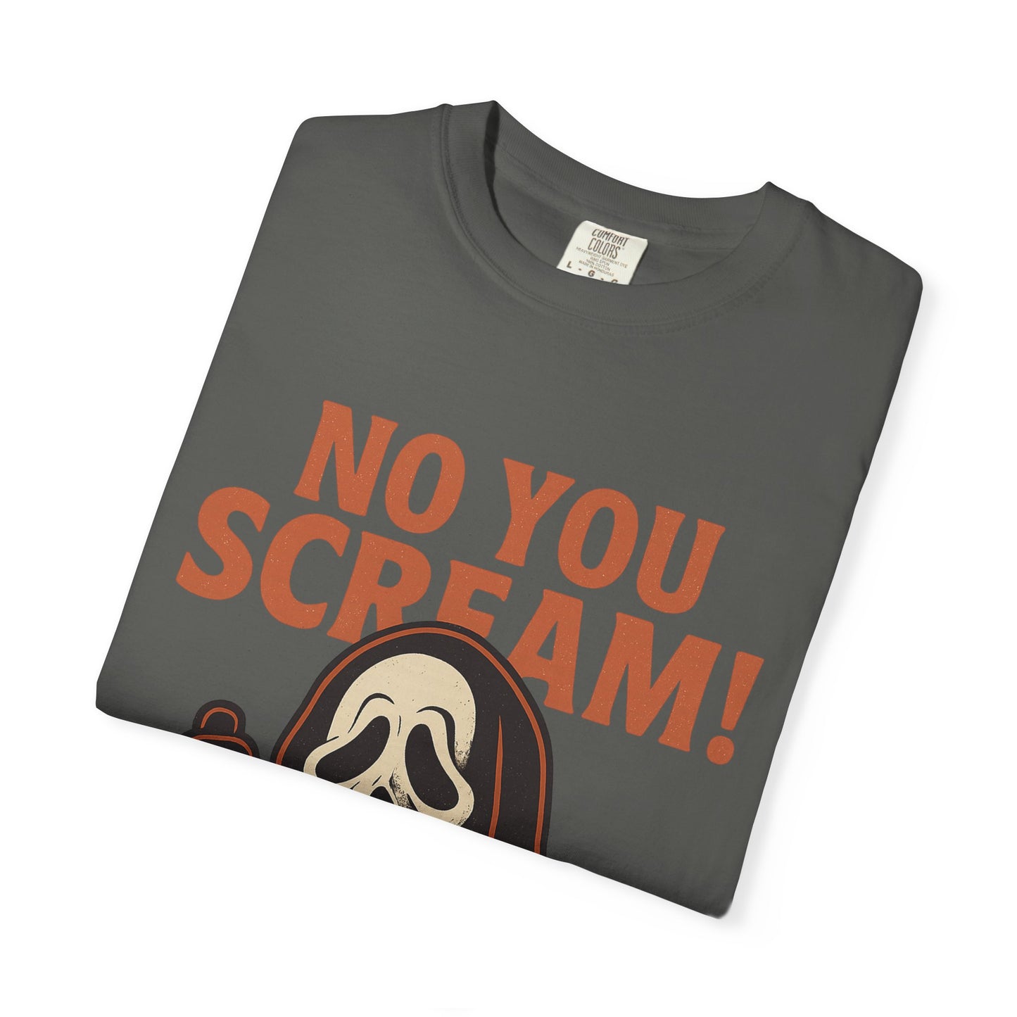 Unisex Horror-Themed T-shirt | Fun Scream Design for Halloween, Costume Parties, Movie Nights, Gift for Horror Fans