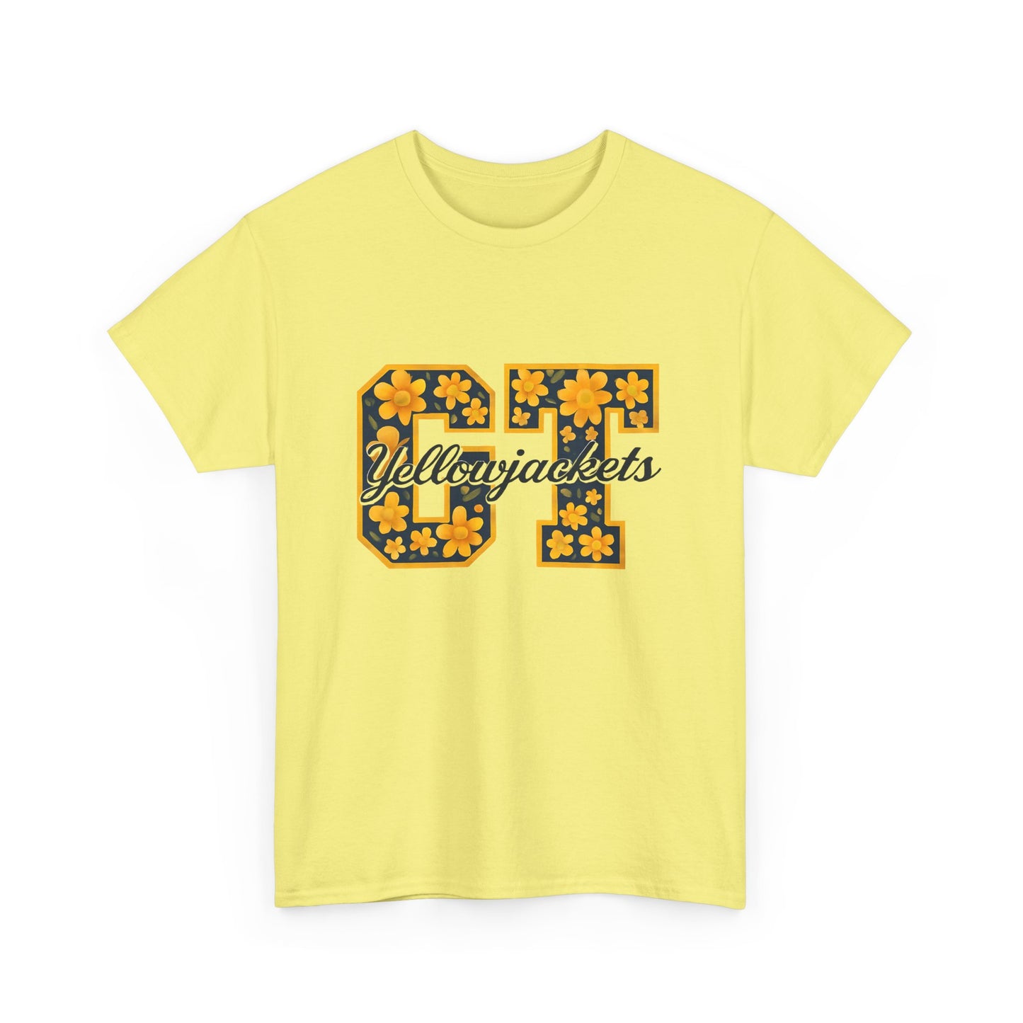 Georgia Tech Yellowjackets Unisex Tee, College Apparel, Game Day Shirt, Team Spirit Tee, Gift for Students, Campus Fashion