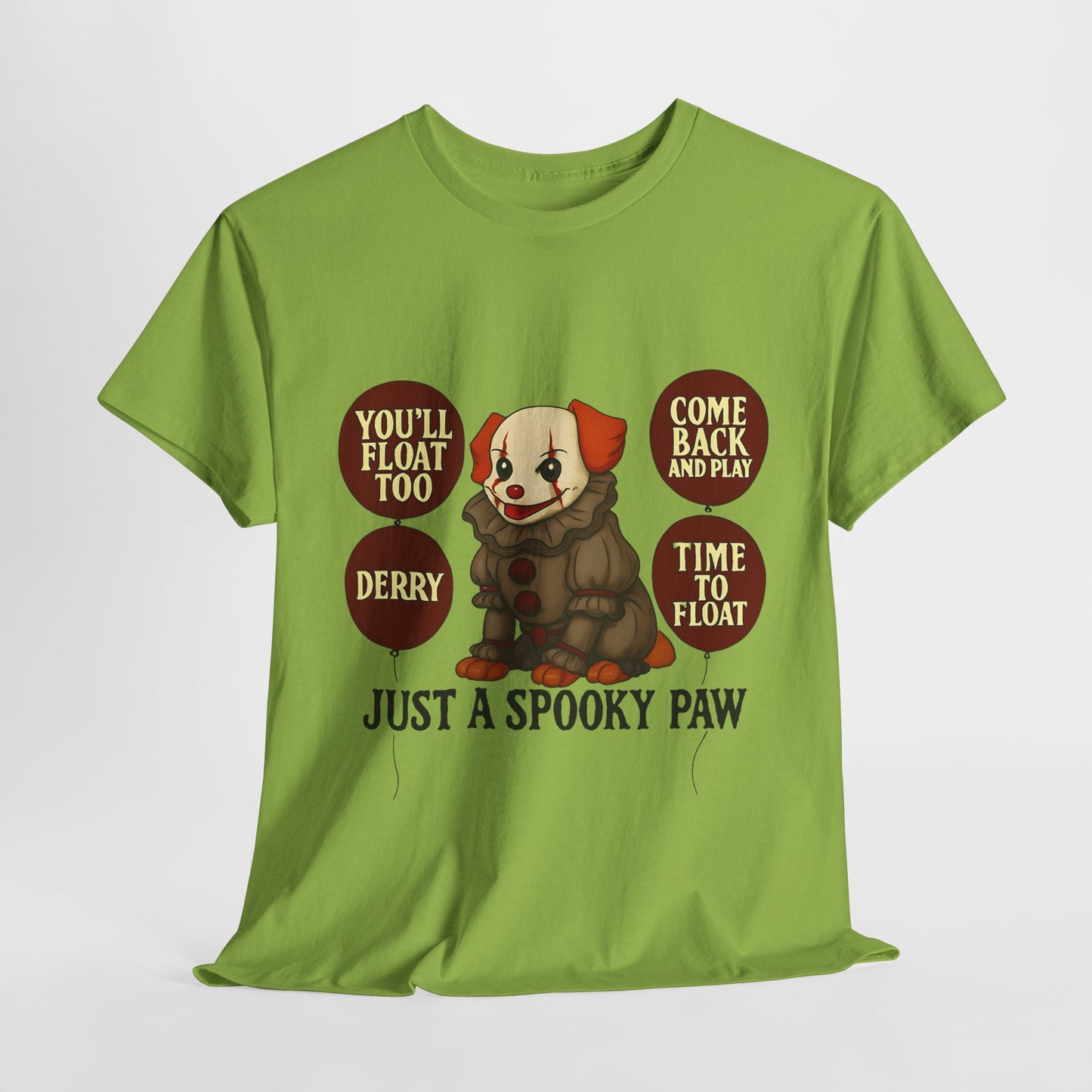 Spooky Dog Tee Clown Pup Pennywise