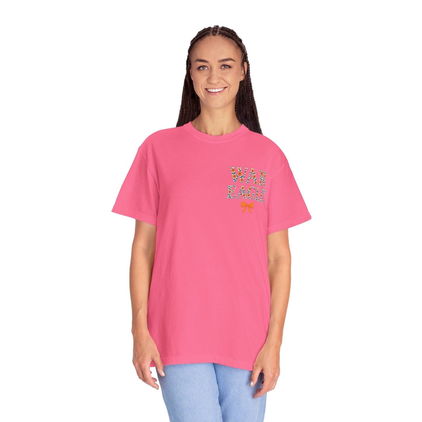 War Eagle Tiger Walk Unisex T-Shirt, Casual Tee, College Apparel, Game Day Shirt, Sports Fan Gear, Gift for Auburn Fans