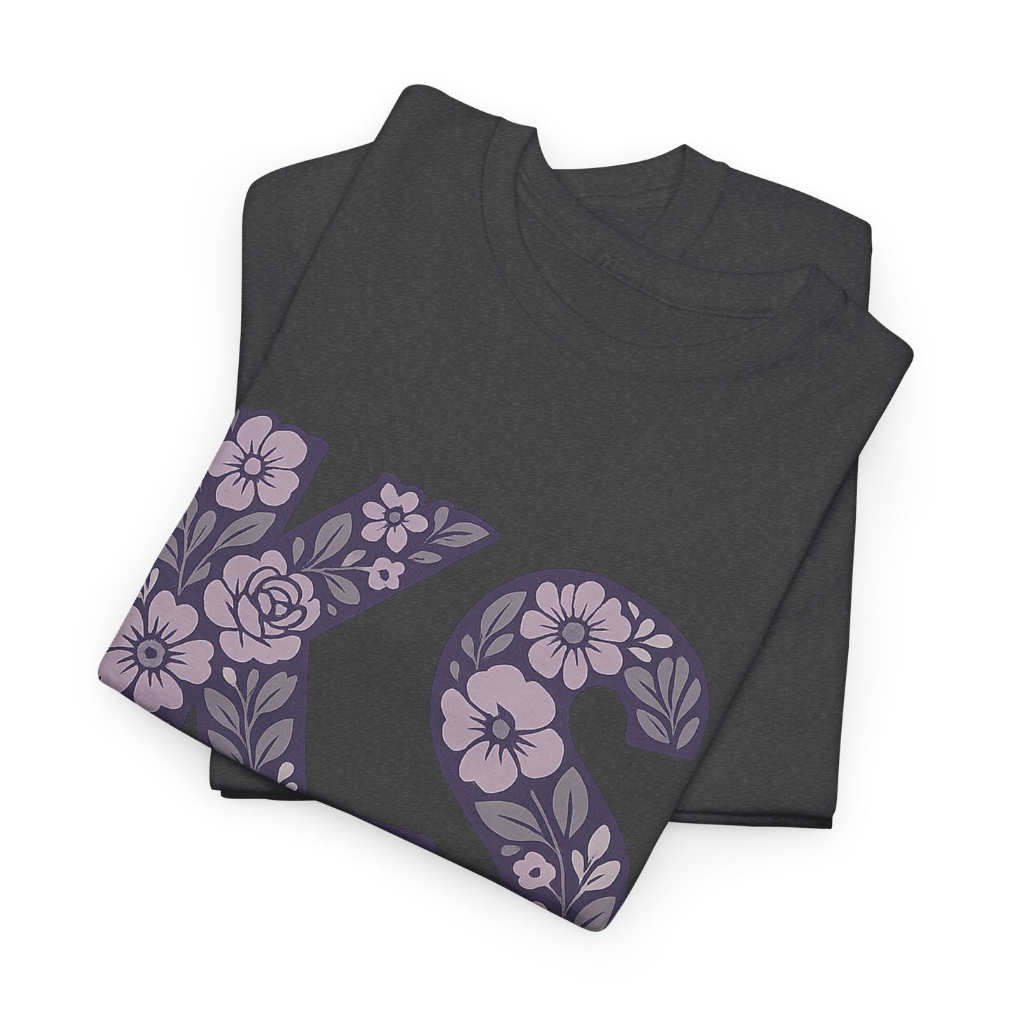 KS Floral Team Spirit Tee: Celebrate Kansas State Wildcats in Style, Perfect for Sports Events, Gifts, & Casual Wear