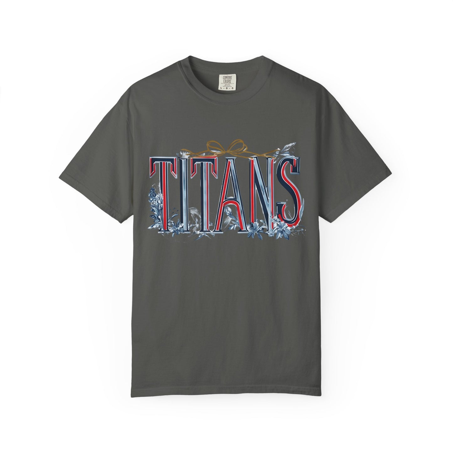 Floral Titans Garment-Dyed T-Shirt