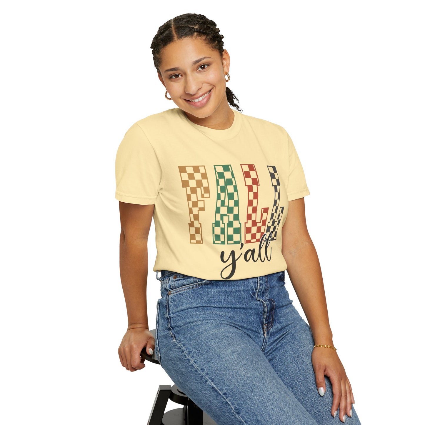 Fall Y'all Unisex T-shirt - Cozy Autumn Apparel for Thanksgiving & Harvest Season