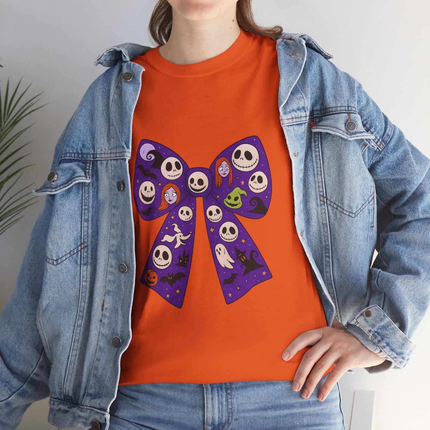 Halloween Themed Unisex Tee, Spooky T-Shirt, Cute Graphic Shirt, Gift for Halloween Lovers, Festive Casual Wear