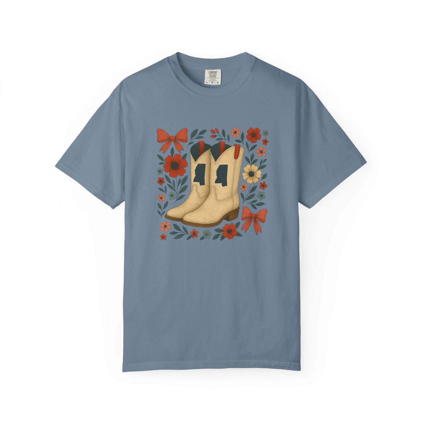Mississippi Coquette Bow Unisex Tee - Ole Miss Fan Gift