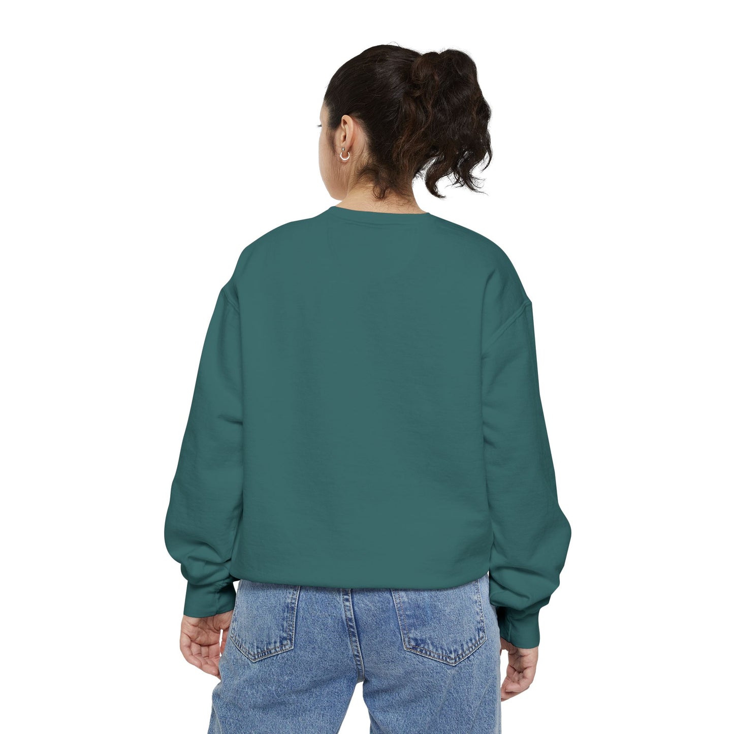 AlphaChi Garment-Dyed Sweatshirt, Sorority Sweatshirt, Personalized Gift, College Apparel, Comfortable Crewneck, Trendy Fashion