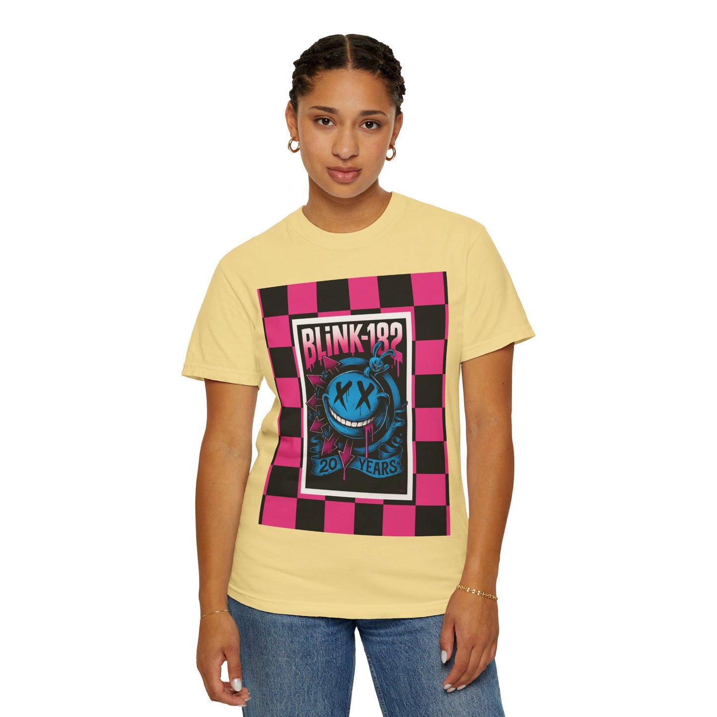 Blink-182 20 Years Unisex T-shirt, Music Tee, Vintage Graphic Shirt, Band Merch, Festival Wear, Concert Outfit