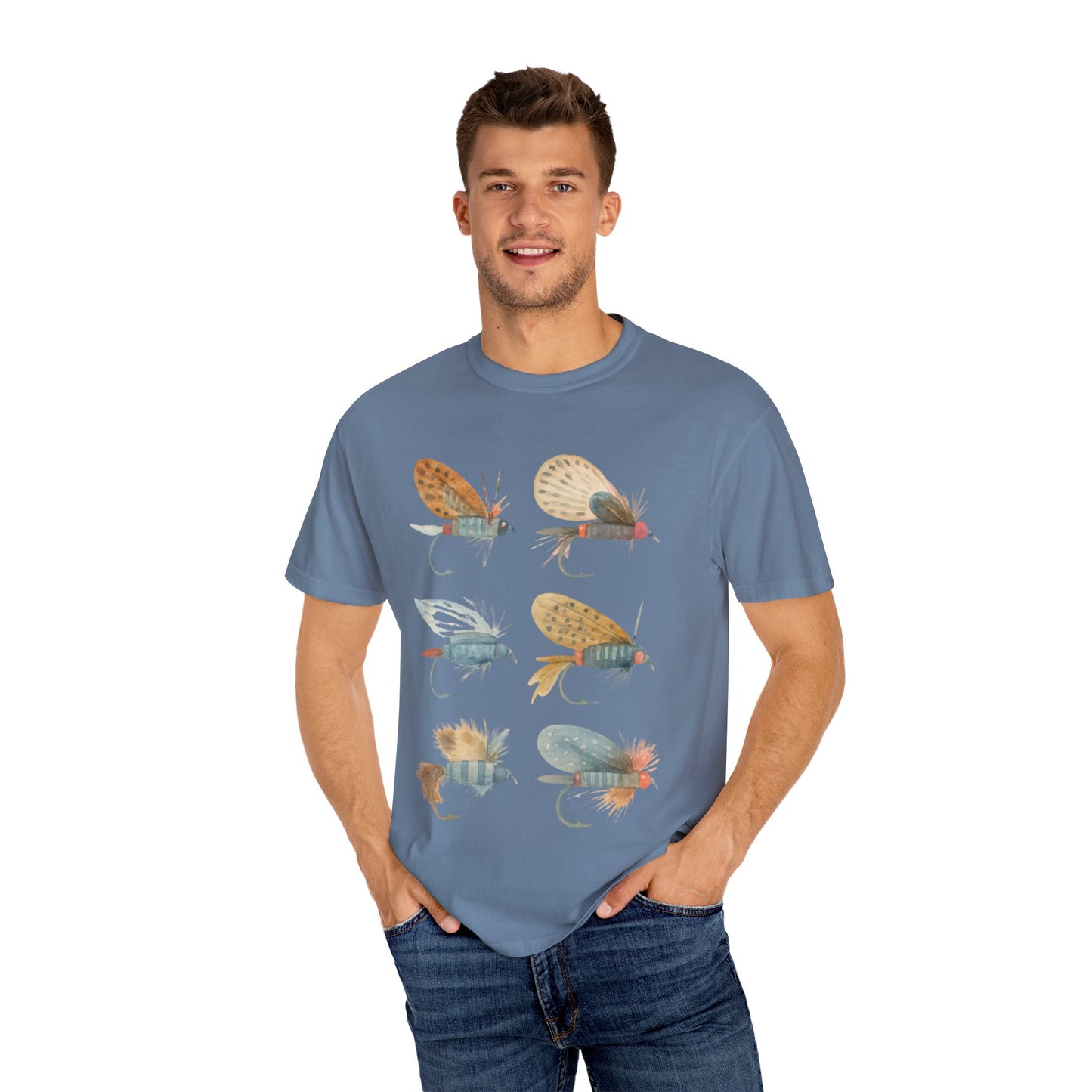Fly Fishing T-Shirt | Nature Lover Gift | Comfort Colors Tee