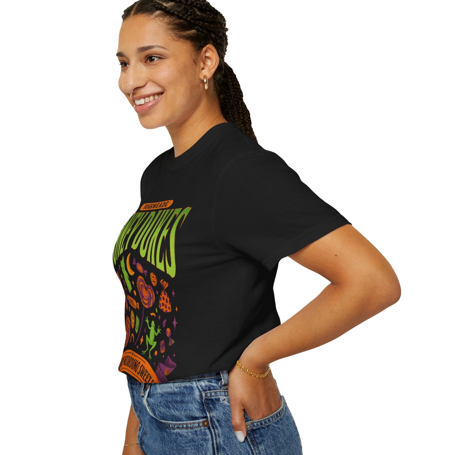 Honey Dukes Wizarding T-Shirt | Unisex Garment-Dyed Tee, Perfect for Fans, Gifts, Celebrations, Cosplay, and Everyday Wear