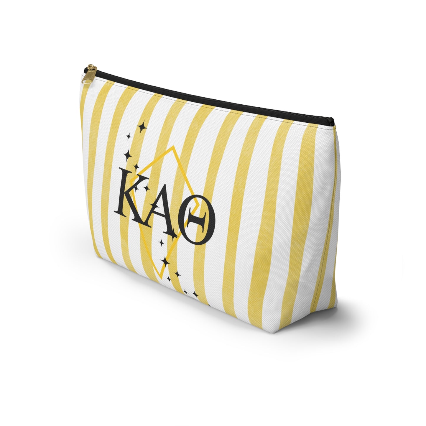 Kappa Alpha Theta Chic Accessory Pouch for Everyday Essentials, Personalized Makeup Bag, Travel Organizing Case, Gifts for Her, Stylish Storage Solution